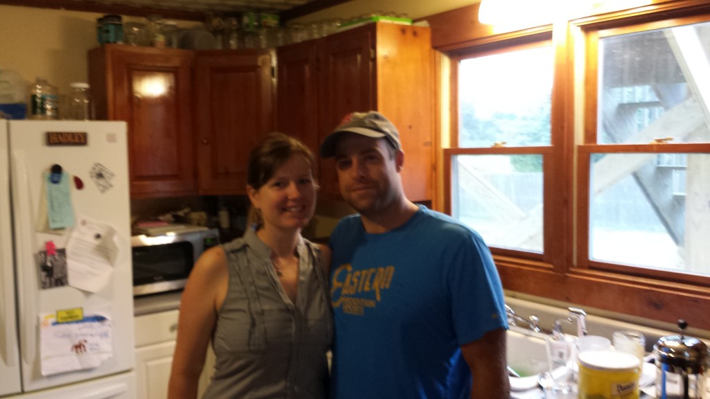 Greg and Laurie- great cooks, hosts, friends!