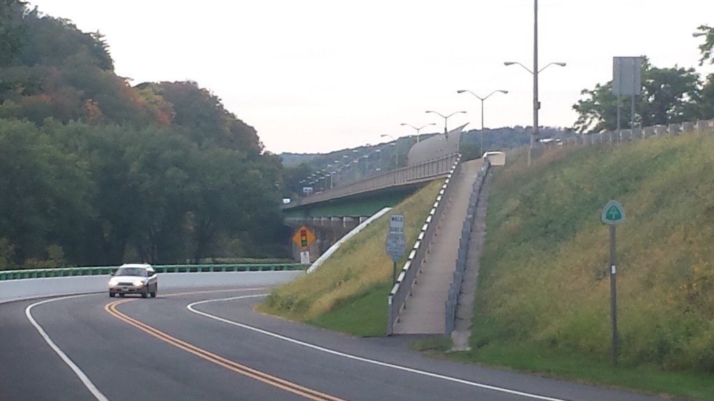 Borders 3: NJ/PA border- long bridge at Delaware Water Gap
