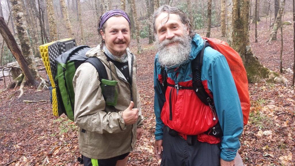 This is the 4th time Finn and I have met on the AT: Maine, Connecticut, New York and now Tennessee. he's been hiking non-stop for 18 months, yoyoing up and down the AT